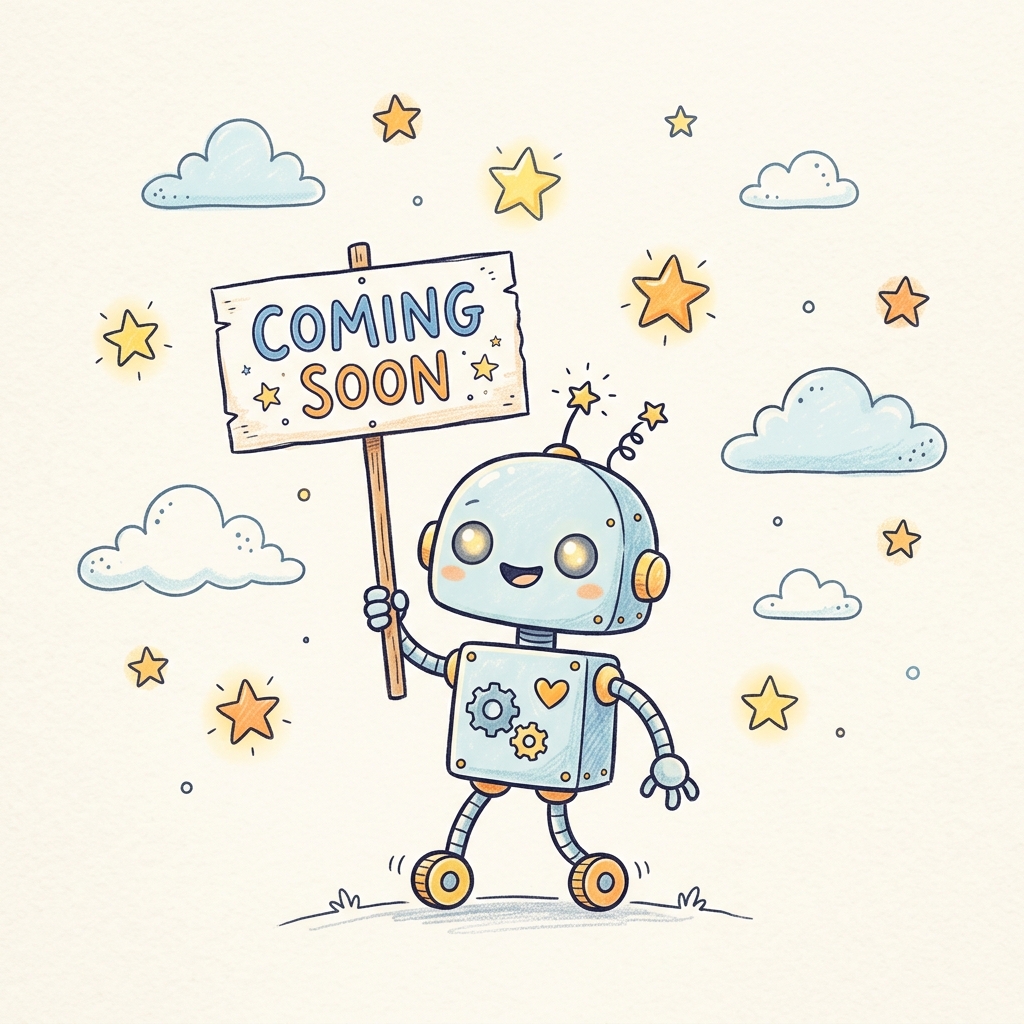 Coming Soon Doodle